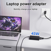 Cargador de Laptop al por Mayor de Fábrica, 45W 19V 2.37A 5.5*2.5MM, Adaptador de Corriente CA para Laptop