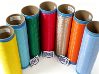 Fil de polyéthylène à très haut poids moléculaire 200D 400D 800D 1600D, fibre de filament haute résistance stabilisée aux UV, pour usage extérieur