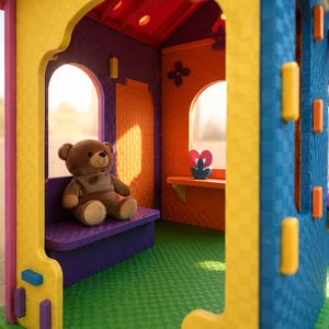 Set di Costruzioni 3D Fai-da-Te in Schiuma EVA Castello delle Principesse, Grande Casa Gioco Educativa STEM per Bambine, Certificato CPC - Product Image 3