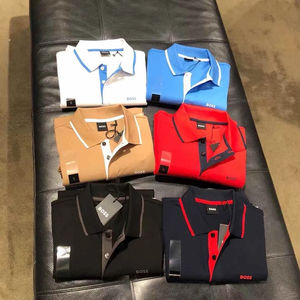 Polo décontracté pour <span class=keywords><strong>homme</strong></span> 2026, le plus vendu, en coton pur doux de haute qualité, anti-humidité, séchage rapide, respectueux de la peau, polo de marque pour <span class=keywords><strong>homme</strong></span> - Product Image 5