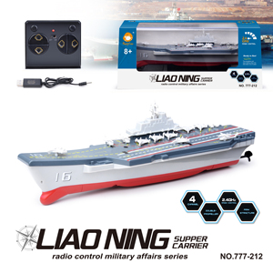 Superportaaviones LiaoNing, Barco de Guerra a Control Remoto de 2.4G y 4 Canales - Product Image 4