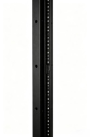 Baie de serveur mobile à double colonne monorail ouverte de 19 pouces, 42U, 550*2000*120MM, en acier laminé à froid SPCC, profondeur 120 mm
