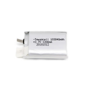 103040 de 1200mah <span class=keywords><strong>3</strong></span>,7 v de alta capacidad tamaño recargable pequeño batería de iones de las células paquete - Product Image 2