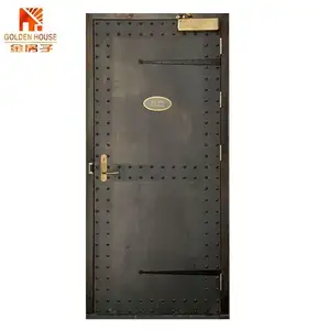 1mm thickness 3070 size UL Steel Doors Made In China fire rated doors with powder coating