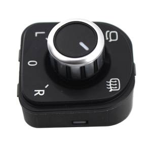 Rétroviseur de VW <span class=keywords><strong>Golf</strong></span> <span class=keywords><strong>5</strong></span>/Sagitar/GTI, poignée de commande réglable, miroir latéral de voiture avec chaleur - Product Image 1