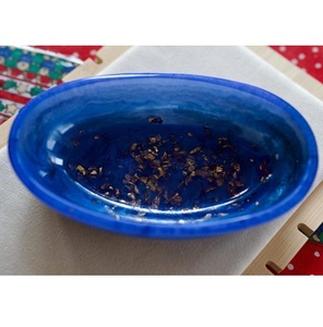 Tazón de Resina Epoxi Único, Bandeja Decorativa Hecha a Mano para Joyas, Porta Objetos Colorido, Adorno Moderno para el Hogar, Idea de Regalo - Product Image 1