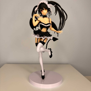 Figurine d'action de collection de l'anime Date a Live <span class=keywords><strong>Tokisaki</strong></span> <span class=keywords><strong>Kurumi</strong></span>, 22 cm, modèle de poupée mobile - Product Image 1