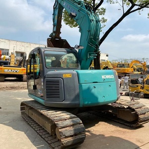 รถขุดไฮดรอลิก Kobelco SK70 มือสองจากญี่ปุ่น น้ำหนัก 6.9 ตัน รถขุดขนาดเล็ก เครื่องจักรก่อสร้างใช้งานน้อย - Product Image 1