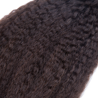 Stock américain Faisceaux de cheveux humains non transformés 12A Extensions de cheveux bruts non transformés à cuticule alignée Vendeurs de cheveux vierges brésiliens de vison