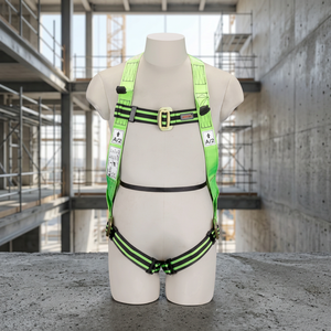 Harnais de sécurité complet réglable pour la protection contre les chutes, ceinture de maintien taille-jambe-épaule, harnais de travail et de positionnement - Product Image 3