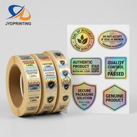 Autocollants personnalisés, logo personnalisé, impression vinyle, étiquettes promotionnelles pour emballage, autocollant holographique pour boîte cadeau, ruban adhésif