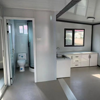 Conteneur de bureau pliable portable au prix d'usine, hébergement extensible, préfabriqué, emballage, conteneur extensible de 20 pieds