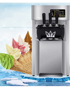 Máquina de helado suave de tres sabores, máquina para hacer helados suaves - Product Image 5