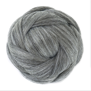 <span class=keywords><strong>Chignon</strong></span> synthétique léger, lisse/bouclé, en forme de beignet, à clipser avec cordon de serrage pour une entretien <span class=keywords><strong>facile</strong></span>, emballage personnalisable - Product Image 6