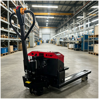 Chariot élévateur électrique à palettes 3T en promotion avec fourches de 1160 mm et hauteur de levage de 200 mm – Chariot de manutention entièrement électrique
