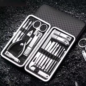 Ensemble de coupe-ongles 8 pièces, ciseaux à ongles multifonctionnels en acier inoxydable, outils de manucure domestiques, Kit de soins des ongles de base - Product Image 1