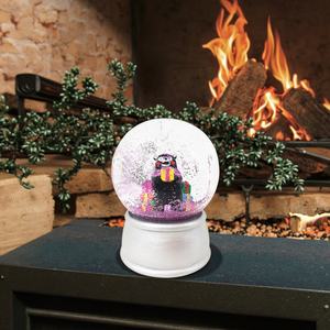 Globo <span class=keywords><strong>de</strong></span> <span class=keywords><strong>Nieve</strong></span> <span class=keywords><strong>de</strong></span> Cristal Artístico Personalizado <span class=keywords><strong>de</strong></span> 6.5 cm <span class=keywords><strong>con</strong></span> Adornos <span class=keywords><strong>de</strong></span> Animales, Decoración <span class=keywords><strong>de</strong></span> Escritorio para Negocios, Base <span class=keywords><strong>de</strong></span> Poliresina, Resina Líquida, Cristal Navideño - Product Image 5