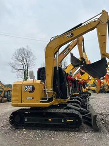 Excavatrice Caterpillar CAT307 d'occasion, 7 tonnes, modèle 2023, avec moteur et pompe Kawasaki, prix avantageux, peinture d'origine - Product Image 2