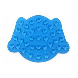 Pet Dog Lick Mat, Bath &amp; Grooming Slow Feeders, Distraction Device,Powerful Suction Cups on <span class=keywords><strong>The</strong></span> Back, Training - Product Image 3