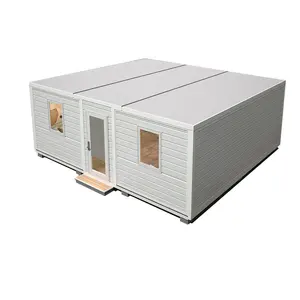 House High Quality Foldable 20Ft Luxury Home Prefab Expandable Container House