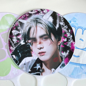 Abanico de Mano de Plástico con Impresión Personalizada de Alta Calidad con Logotipo de Kpop <span class=keywords><strong>Jungkook</strong></span> Jimin btsJHOPE PP Fan - Product Image 5