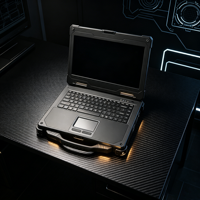 Nouvel ordinateur portable robuste de 14 pouces, 1000 nits, Windows 10/11, carte dédiée 4G+5G, Intel Core I7, IP65, avec clavier anglais pour les entreprises