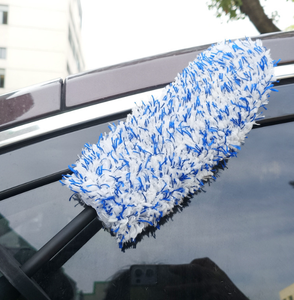 Cepillo de limpieza de coches con mango largo y protector contra salpicaduras, cepillo para ruedas de coches y camiones, herramienta de limpieza sin arañazos para detallado automotriz - Product Image 2