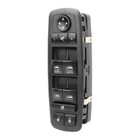 HOWINATOP Interruptor de control de elevalunas eléctrico con bloqueo 68184803AC 56046826AE para Chrysler 200 300 Ram 1500 2500 3500 para Dodge
