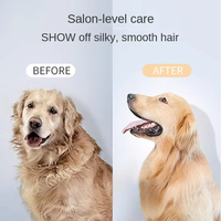 Peigne de toilettage électrique ABS pour animaux de compagnie, massage par pulvérisation à une touche pour la perte de poils chez les petits chiens et chats