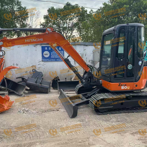 Excavadora Usada Original de Japón, Hitachi Zx50u Zx60-5 60-6 Zx70, Mini Excavadora Hidráulica de 5, 6 y 7 Toneladas - Product Image 1