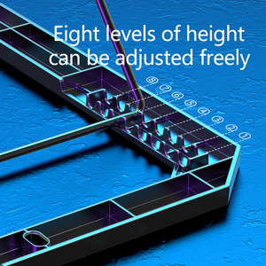 <span class=keywords><strong>Refroidisseur</strong></span> pour ordinateur <span class=keywords><strong>portable</strong></span> de jeu, avec support de téléphone, <span class=keywords><strong>refroidisseur</strong></span> RGB, avec lumière LCD, 1 pièce - Product Image 2