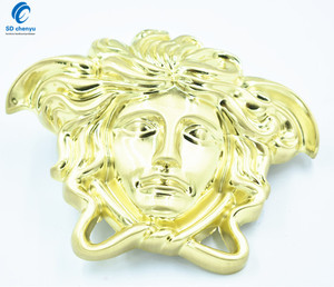 Venta al por mayor de oro de aleación de cabeza de Medusa Statuefor muebles - Product Image 5