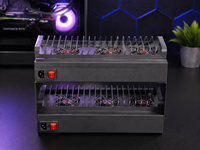 Click Phone Farm HUB 60 Usb Ports Box Phone Farm Usb Hub Adapter 40 60 Pcs Android Phone Control Server Box Software 110V 220V