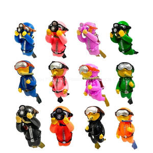 Venta al por mayor creativo multicolor plástico PVC buzo flotante colgante ecológico ornamental peces acuario decoración <span class=keywords><strong>precio</strong></span> de fábrica - Product Image 2