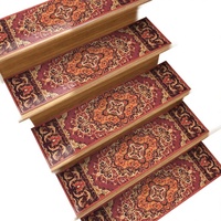 Tapis imprimé sur mesure en imitation cachemire, polyester, style bohème, à poils moyens, épais, adapté aux animaux domestiques, fabriqué à la machine, pour salon