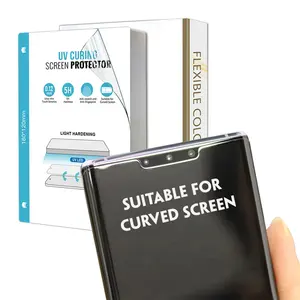 Mobile Phone UV screen protector hydrogel UV curing liquid hydrogel screen protector TPU camera