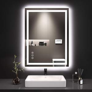 <span class=keywords><strong>Espejo</strong></span> Inteligente LED Moderno <span class=keywords><strong>para</strong></span> <span class=keywords><strong>Baño</strong></span>, Rectangular, sin Marco, con Color Ajustable, Antivaho, Retroiluminación <span class=keywords><strong>de</strong></span> Alta Definición y Grado IP44 - Product Image 2