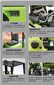 2ton 2.5ton 3ton Hyundai Diesel <span class=keywords><strong>Forklift</strong></span> HD30 3000kg Widely Use Green <span class=keywords><strong>Forklift</strong></span> Truck - Product Image 4
