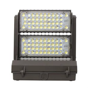 إضاءة جدارية خارجية مربعة بتقنية LED قابلة للدوران 270 درجة مع مستشعر ضوئي 60-240 واط مقاومة للماء IP65 من سبائك الألومنيوم + ناشر ضوء من البولي كربونات - Product Image 2