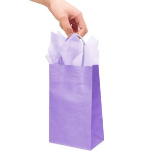 Eco-friendly Durable <b>Small</b> Paper <b>Gift</b> Bags with Handle Tissue Paper Birthday Wed Party Goodie Bag Biodegradable <b>Gift</b> Paper Bag - Product Image 6