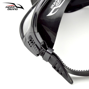 หน้ากากดำน้ำแบบไร้กรอบ Keep Diving รุ่น DM-405 เลนส์กระจกชิ้นเดียว ปริมาตรน้อย ป้องกันฝ้า น้ำหนักเบา สำหรับดำน้ำฟรีไดฟ์วิ่ง กีฬาทางน้ำสำหรับผู้ใหญ่ - Product Image 2