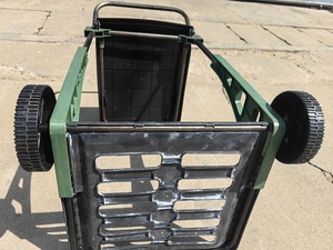 80l Capaciteit Tuingereedschap Kar Vuilniszak Houder Frame Plastic Hand <span class=keywords><strong>Trolley</strong></span> Sneeuw Afvalbak Prullenbak Verlaat Collectie <span class=keywords><strong>Trolley</strong></span> - Product Image 4