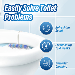 Fragancia multiefecto para el hogar, eliminación <span class=keywords><strong>de</strong></span> olores, baño 5 en 1, fragancia Premium, bloque <span class=keywords><strong>de</strong></span> borde, limpiador, colgar y usar, Bola <span class=keywords><strong>de</strong></span> limpieza <span class=keywords><strong>de</strong></span> inodoro - Product Image 3