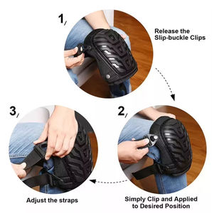 Genouillères de travail avec coque rigide en TPU, protection antichoc en EVA pour le carrelage, l'ingénierie, la réparation et le jardinage - Product Image 5