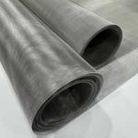 Kain Jaring Anyaman Baja Tahan Karat Diameter 0.05MM 200 Mesh 304 316 Baja Tahan Karat Anyaman Pencegah Tikus Tupai dan Mencit