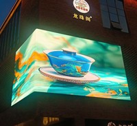 Affichages publicitaires électroniques LED d'extérieur P10 couleur pleine 4x8 pieds imperméables 8K, panneau d'affichage commercial, affichage numérique pour poteau de rue, magasin