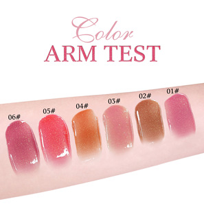 MLM customizable Watery Glitter <b>Lip</b> Jelly Shiny Mirror Finish Hydrating Brightening Cruelty Free <b>Lip</b> Gloss Vegan <b>lip</b> makeup - Product Image 1