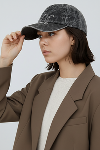 Boné de Beisebol de Alta Qualidade com 6 Painéis Unissex Estilo Imagem Moda Casual Esportivo Macio Lavado 100% Algodão BCI Chapéu Primavera/Verão - Product Image 3