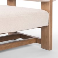 Fauteuil individuel moderne de luxe en bouclette crème, chaise sculpturale de designer pour salon, hôtel, chambre à coucher, fauteuil d'appoint rembourré