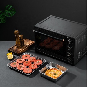 Plaque de cuisson carrée en acier inoxydable 15/20/25/30/<span class=keywords><strong>35</strong></span> <span class=keywords><strong>cm</strong></span>, plateau plat en acier inoxydable, plaque à <span class=keywords><strong>pizza</strong></span> en métal, plateau alimentaire rectangulaire - Product Image 5